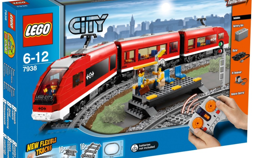 乐高 城市 7938 客运火车 速组评测