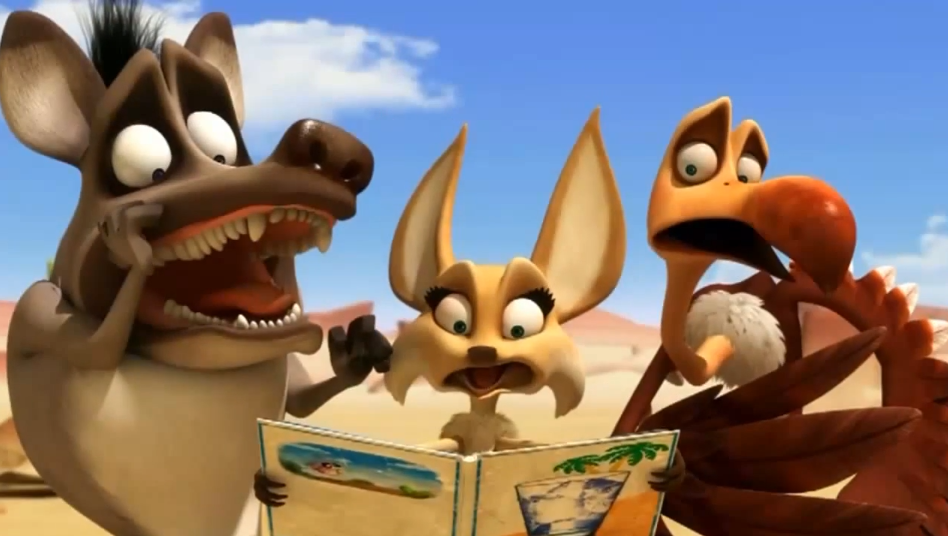 小蜥蜴奥斯卡看本童话书都能看出恐怖故事的感觉简直没谁了