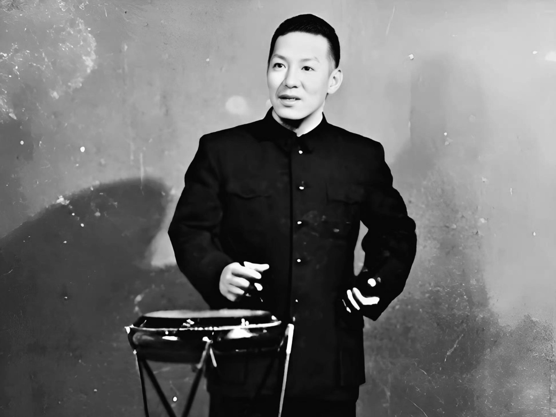 《一门忠烈》演唱者:白凤鸣 三弦:白凤岩 四胡:钟德海