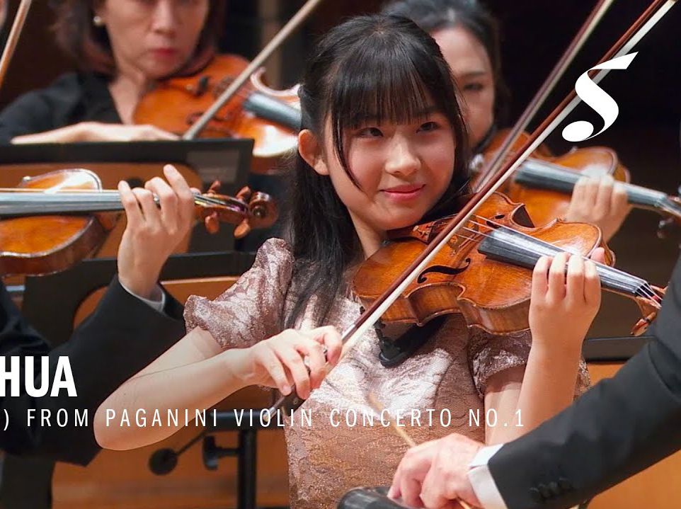 [图]蔡珂宜 & 帕格尼尼-D大调第一小提琴协奏曲·第三乐章｜Chloe Chua·Paganini-Violin Concerto No.1 - Finale