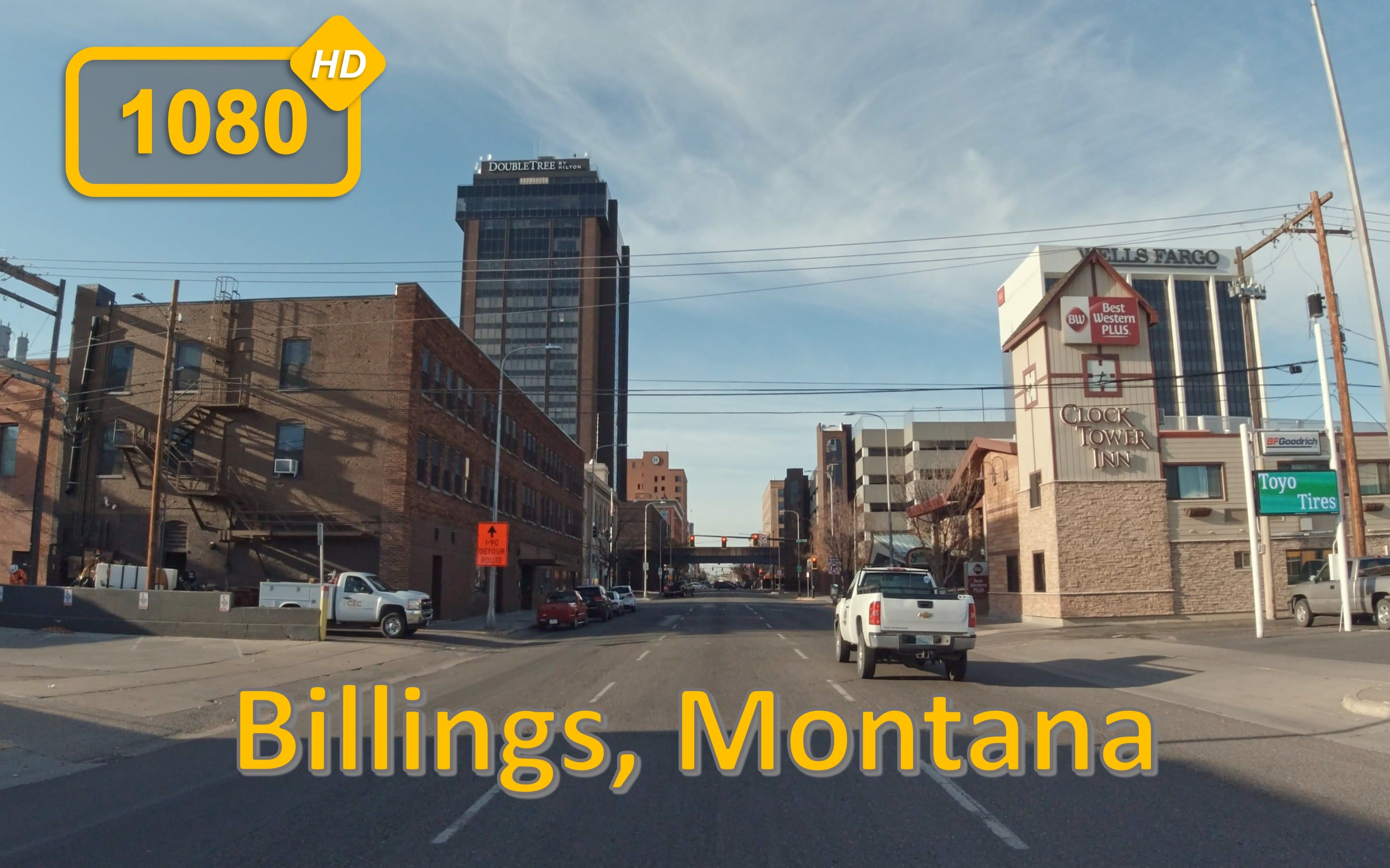 比林斯,蒙大拿州 Driving in Billings, Montana  行车旅游Vlog哔哩哔哩bilibili