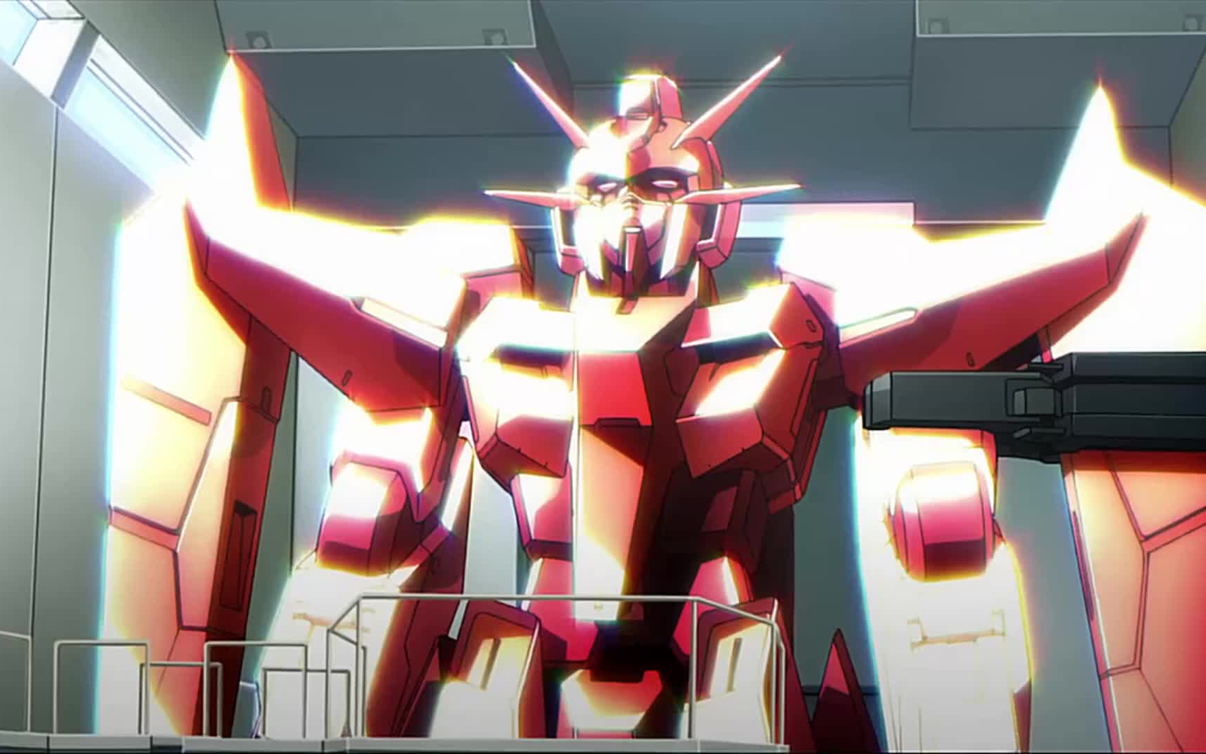 高达00第二季第13集战斗片段下