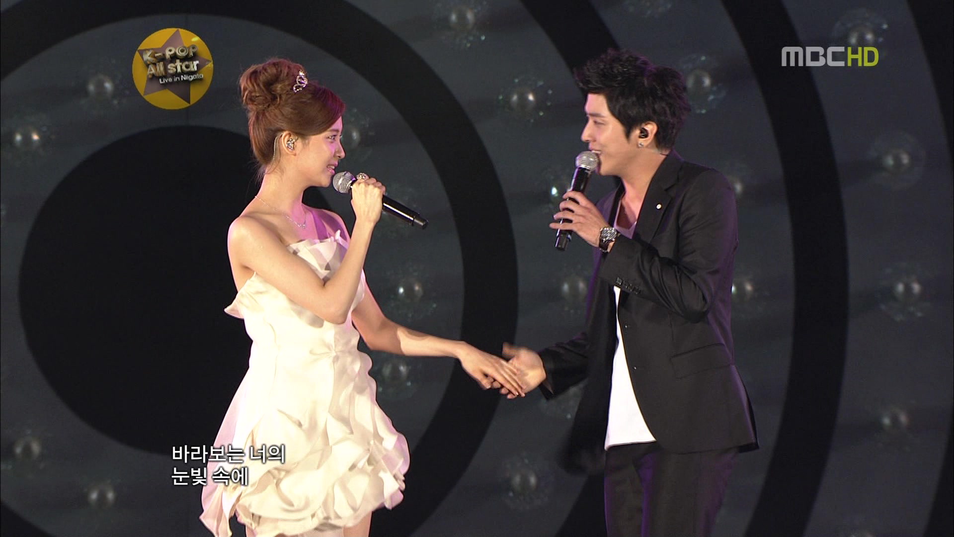 110911 新泻k-pop演唱会 郑容和 x 徐贤 平语颂