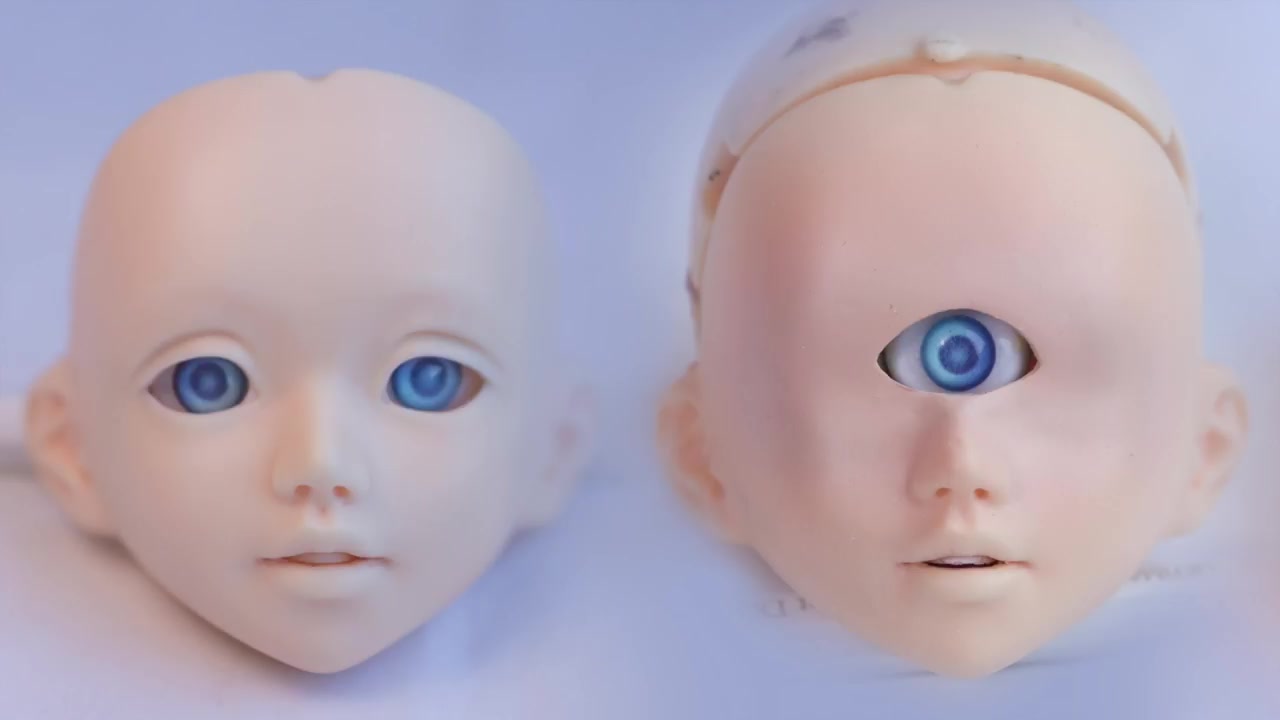 【油管】bjd双眼变独眼~有可能的毁灭性娃改~_哔哩哔哩_bilibili
