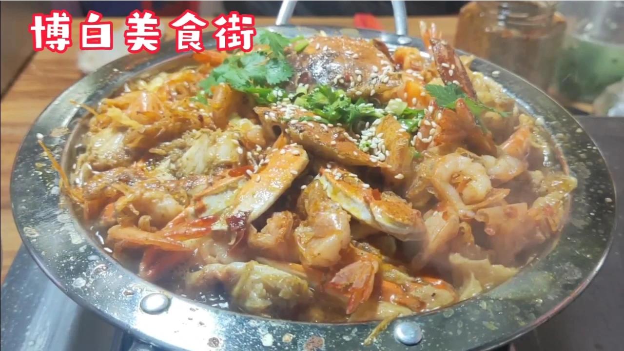 实拍广西博白文化夜市步行街,满街美食飘香诱人,到博白必逛地方哔哩哔哩bilibili