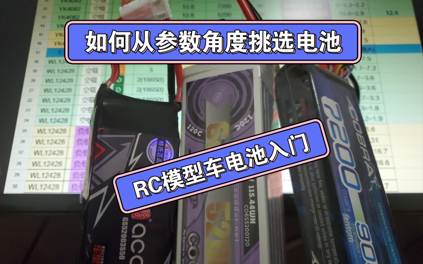 [图]RC模型车电池参数入门，电池购买建议。鹰氪格氏蛇电UDR易控伟力