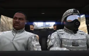 Download Video: 【GTA OL】NPC大战：暴民＆梅利韦瑟VS警察＆特警＆军队