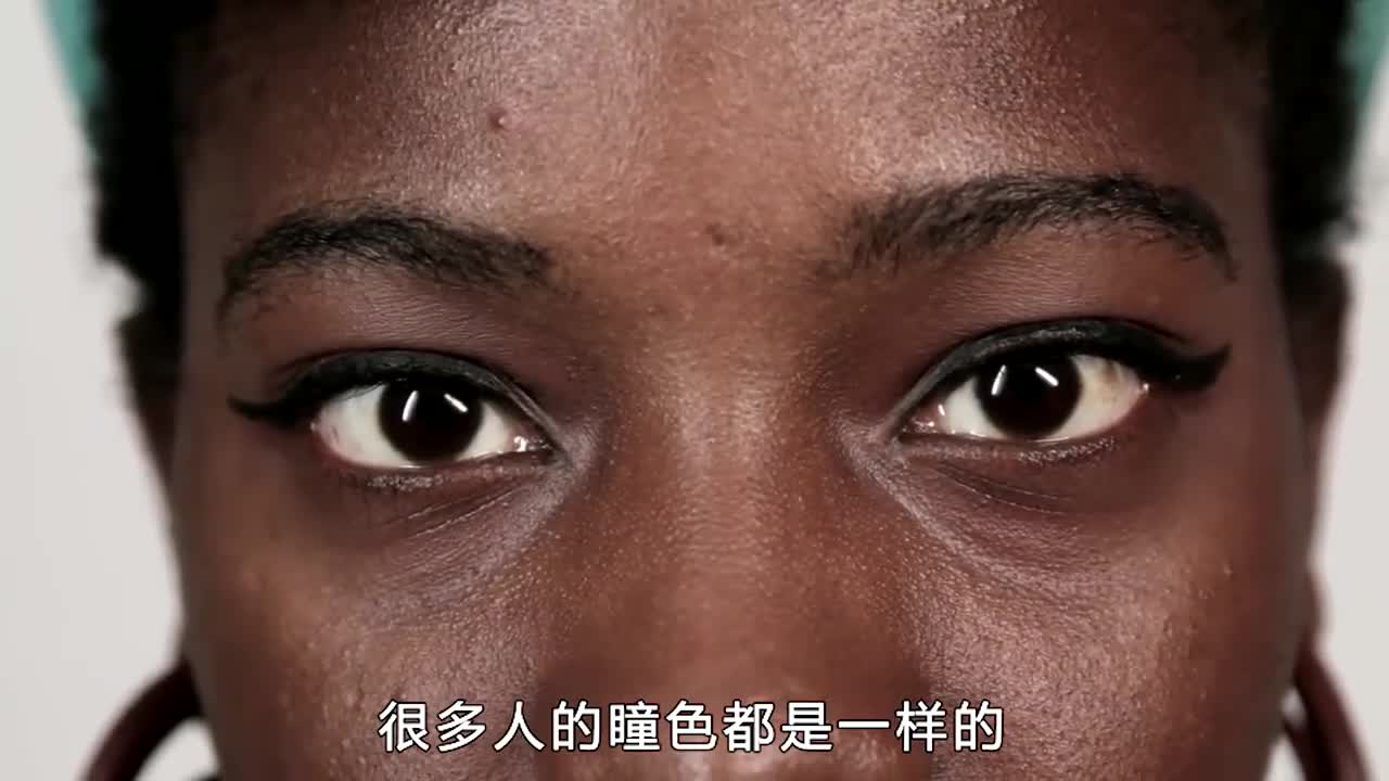 最稀有的四个瞳孔颜色,最好看的紫色瞳孔,仅600人拥有!