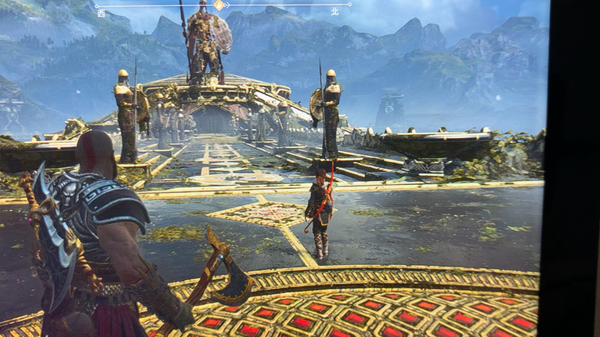 再次讲解掌机玩战神4不要用fsr的原因!直观画质对比!