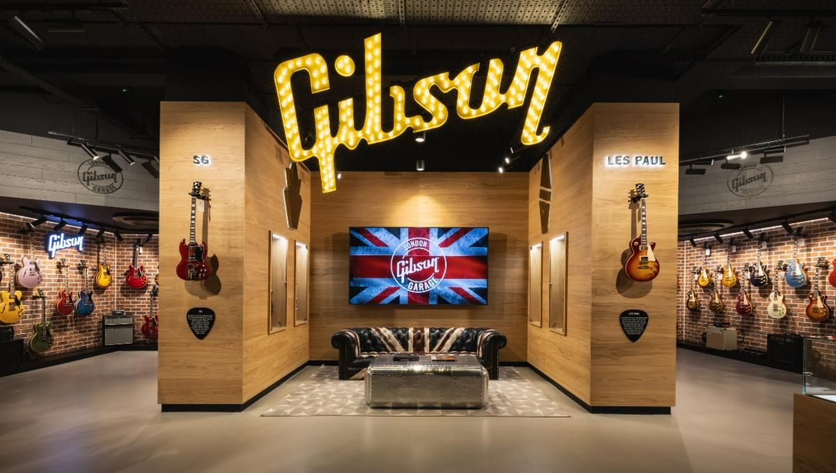 伦敦Gibson Garage正式揭幕,带你抢先领略!全球第二家Gibson品牌旗舰店延续一站式吉他音乐体验哔哩哔哩bilibili