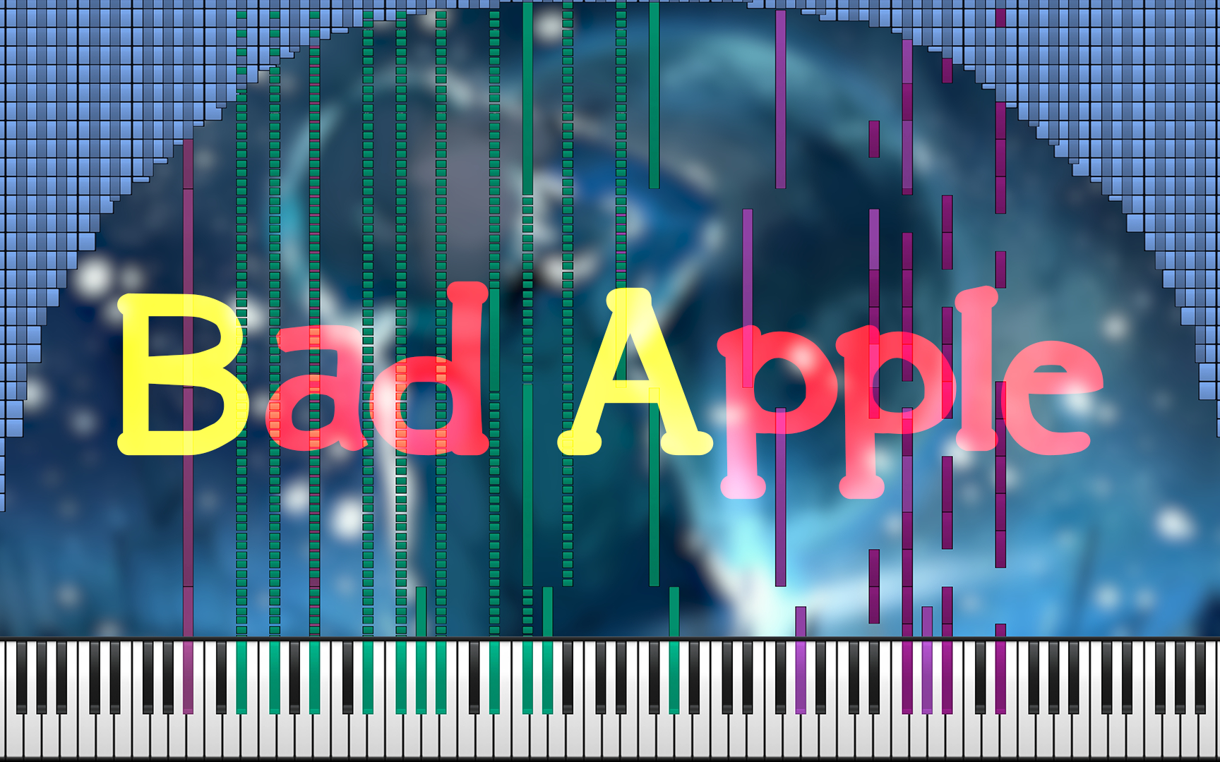 [图]【节能降耗】这是你从没听过的坏苹果！黑乐谱《Bad Apple》Remix作者@Yogurtizhouqiluo /@IPlatelet