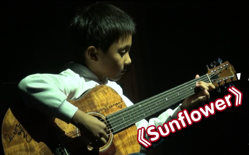 王光耀cover孙培博《sunflower》【吉他】【木吉他】【指弹】【中国风