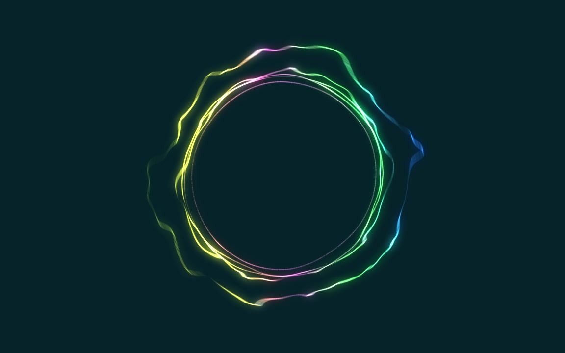 ae环形特效制作波形波浪波纹线