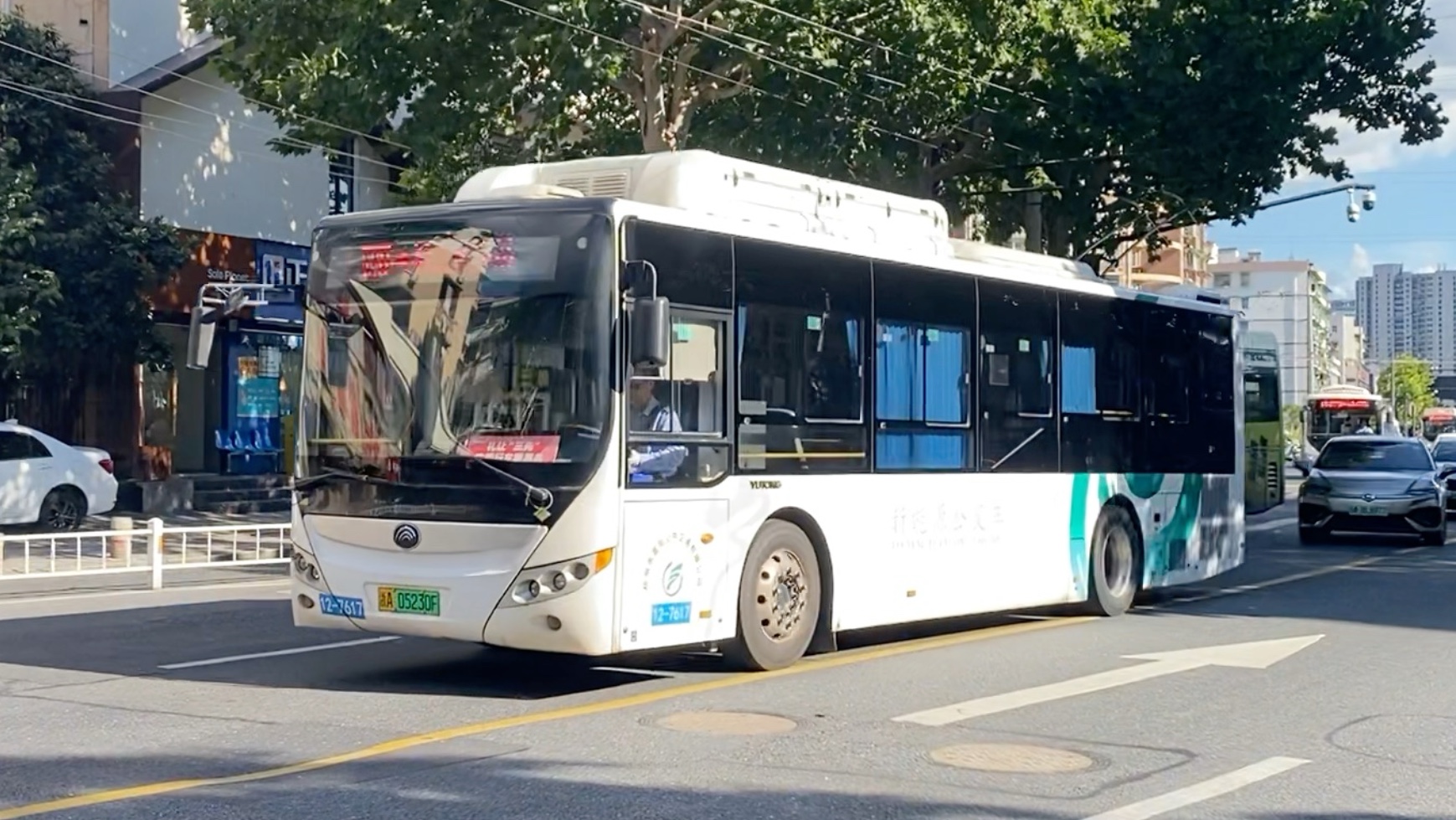 富阳公交 宇通h10 500路 12