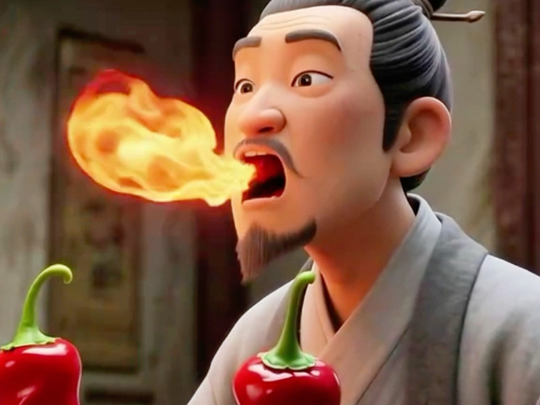 我的老爸嘴里会喷火