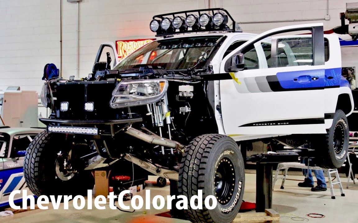 改装雪佛兰colorado皮卡改装专业越野赛车