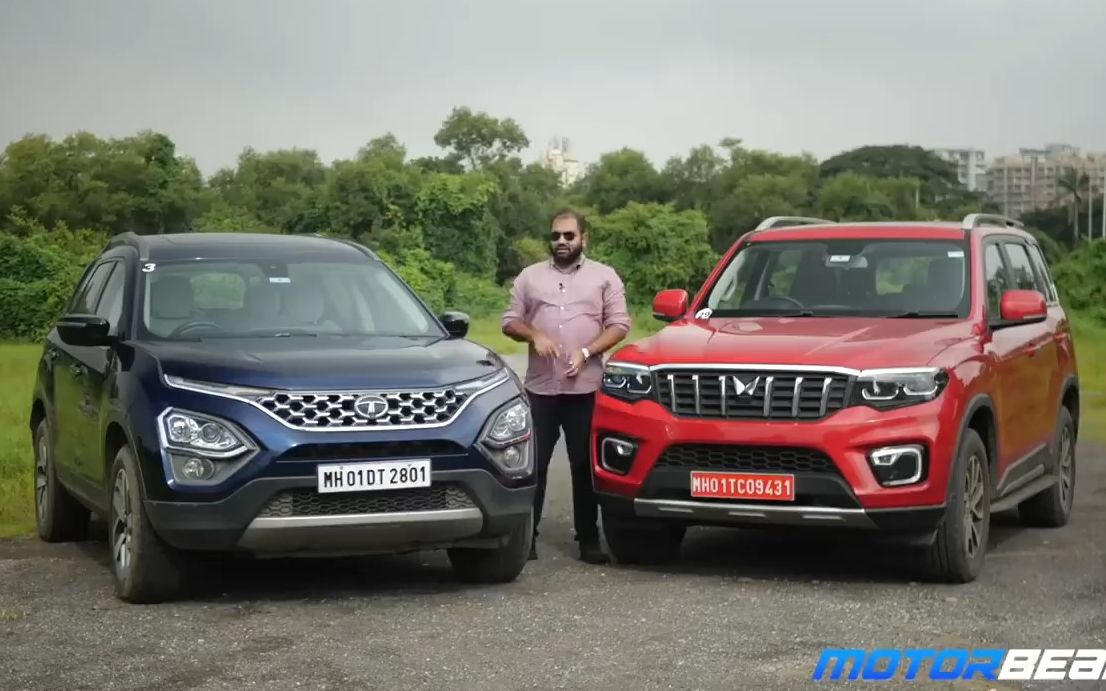 [图]Mahindra Scorpio-N vs Tata Safari - The Ultimate Rivalry | MotorBeam