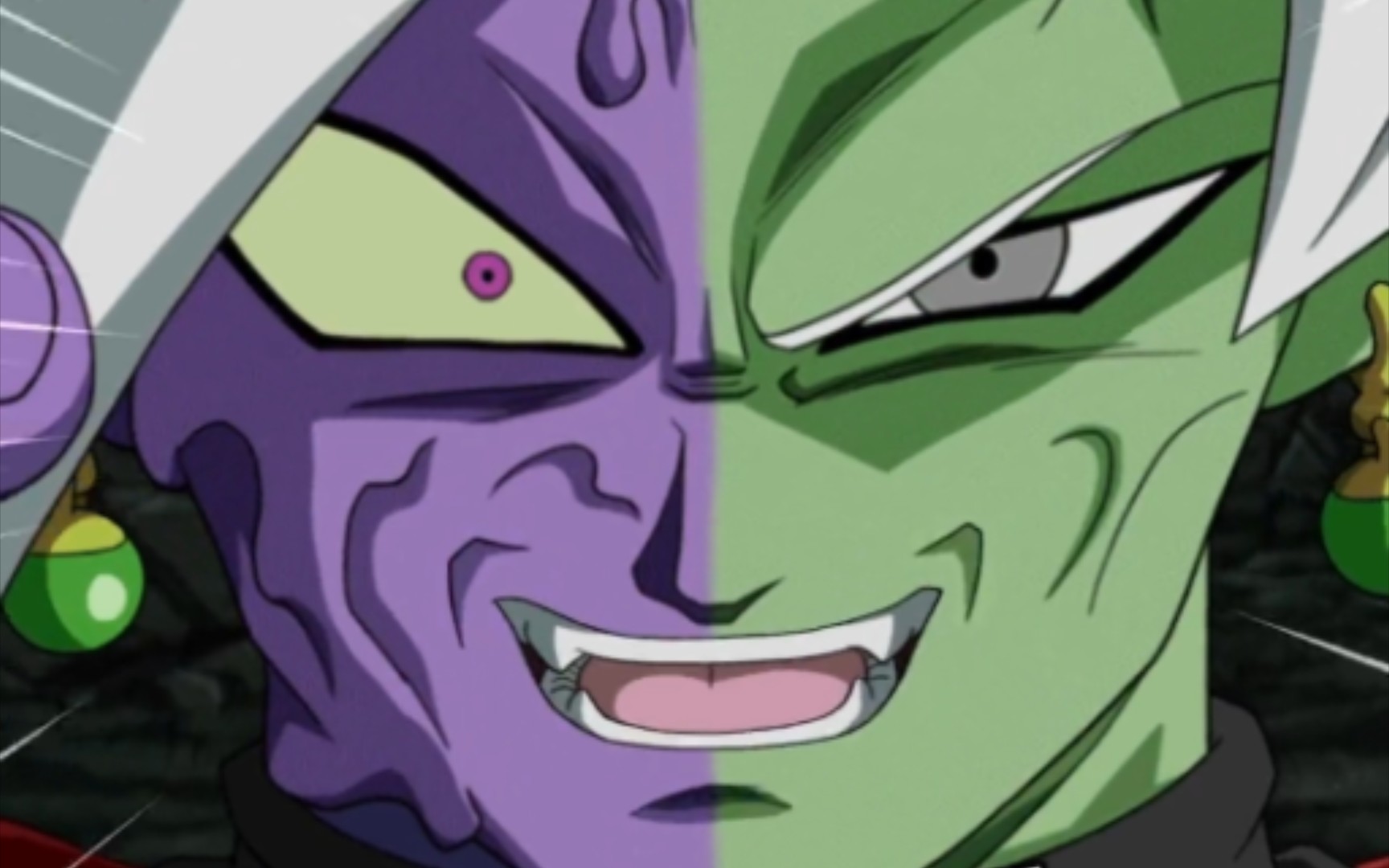 《龙珠z爆裂大战》「极技」[无限的圣域]合体扎马斯(半身崩坏)【lr】