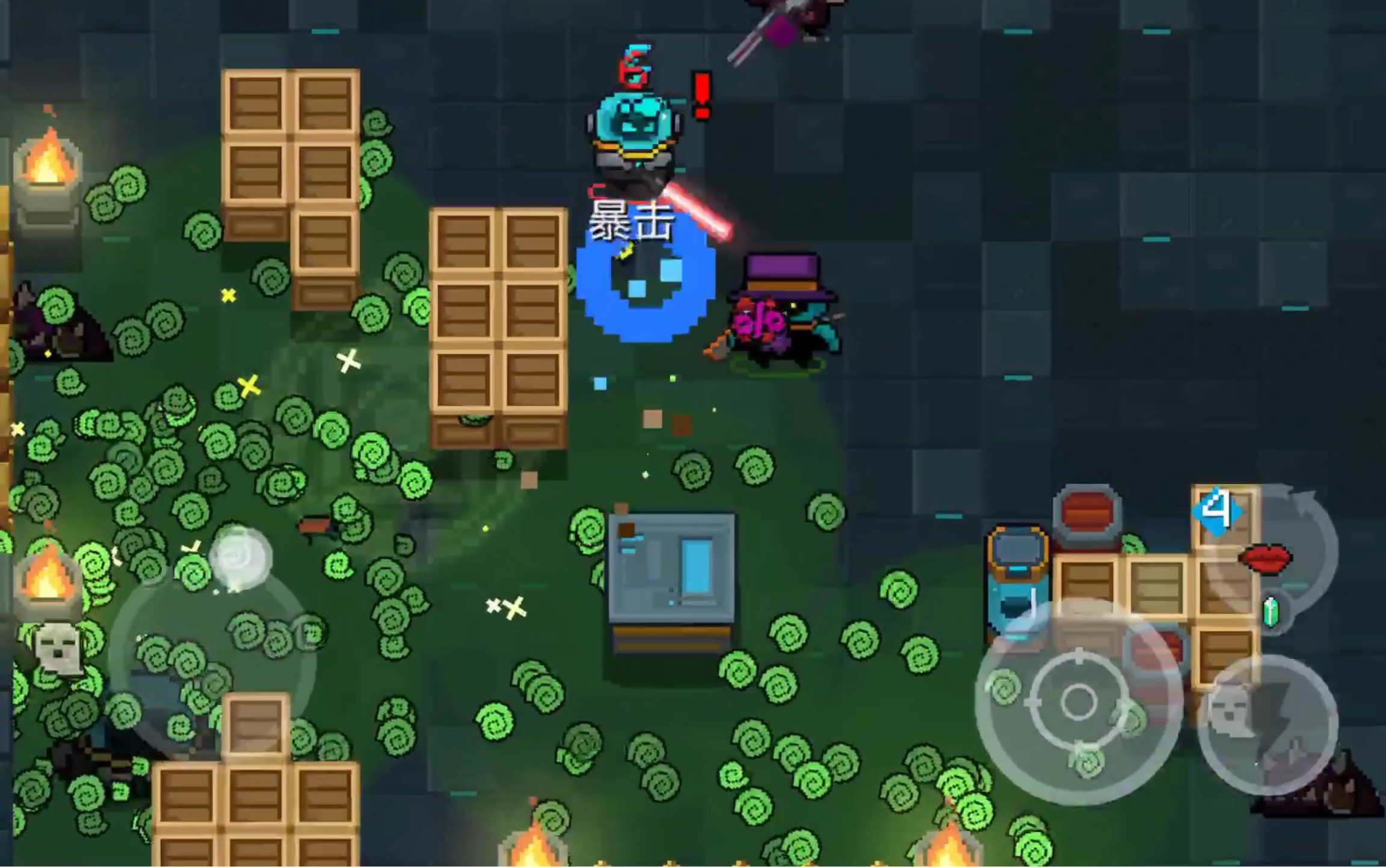 【元气骑士新版本】新武器嘴炮配上剧毒宝石—恶语伤人六月寒_哔哩