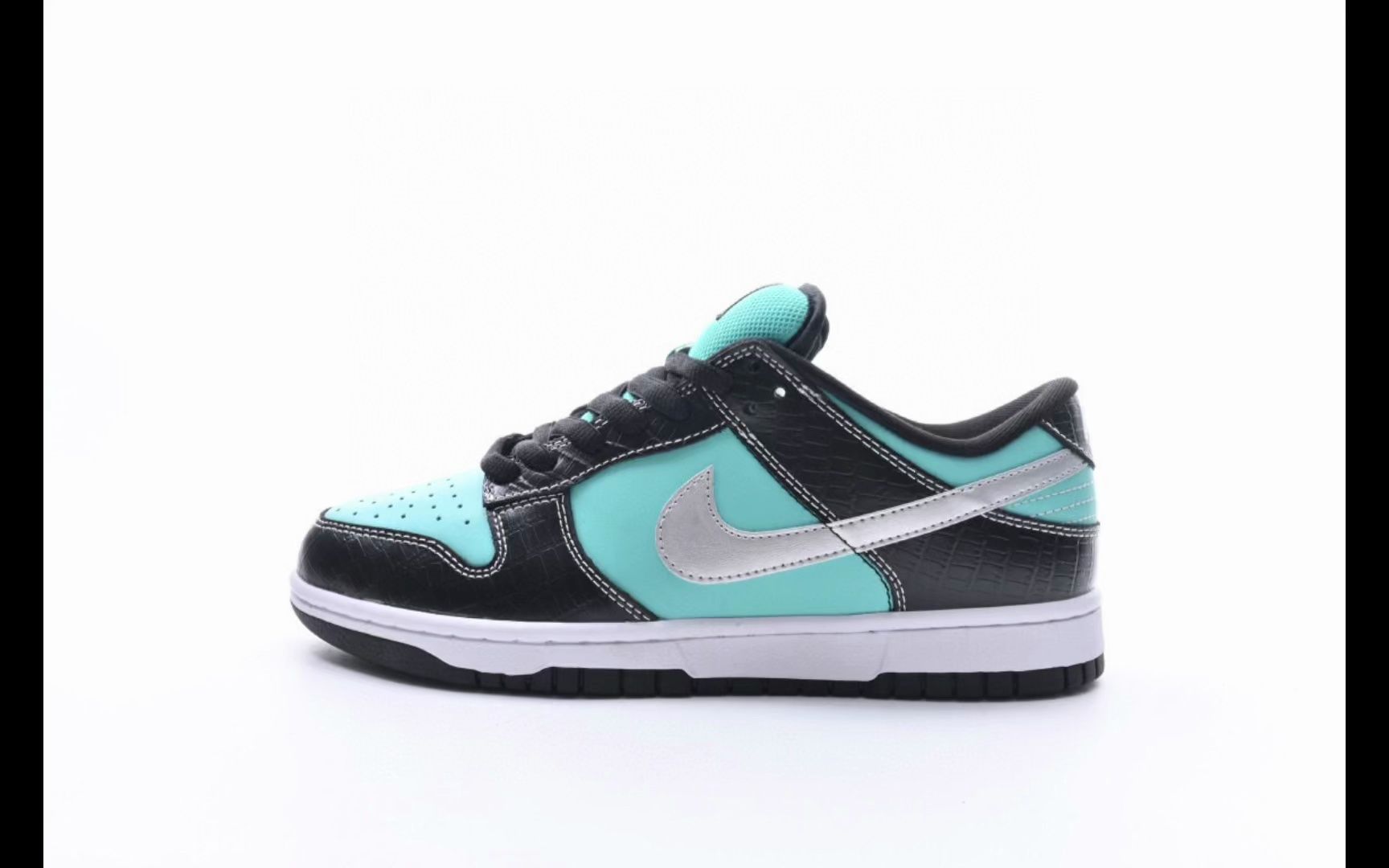 耐克 nike sb dunk low pro qs 南海岸蒂芙尼黑钻石运动鞋304292-402