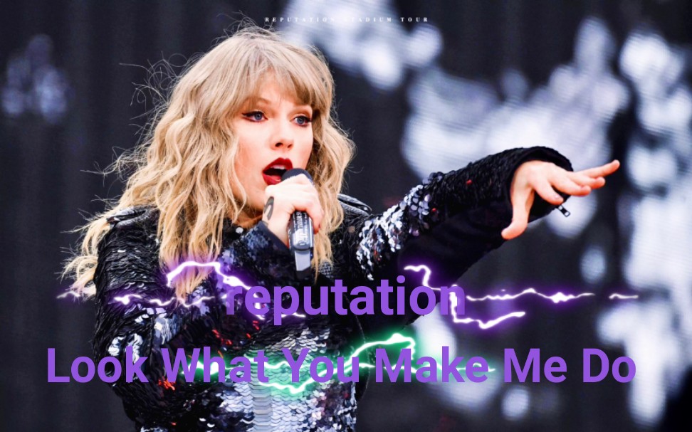 【Taylor Swift】reputation巡演东京站霸气表演咪咪兔Look What You Make Me Do哔哩哔哩bilibili