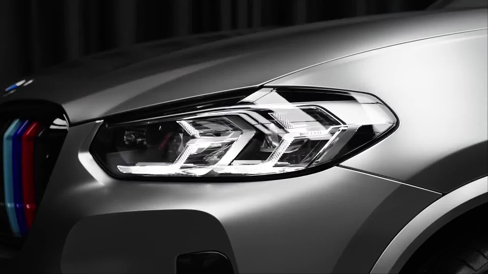 宝马x3-ekfilm改色膜磨砂暗银,更加有神秘