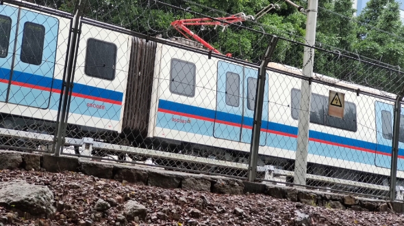 雨7415天下的5号线鱼珠车辆段