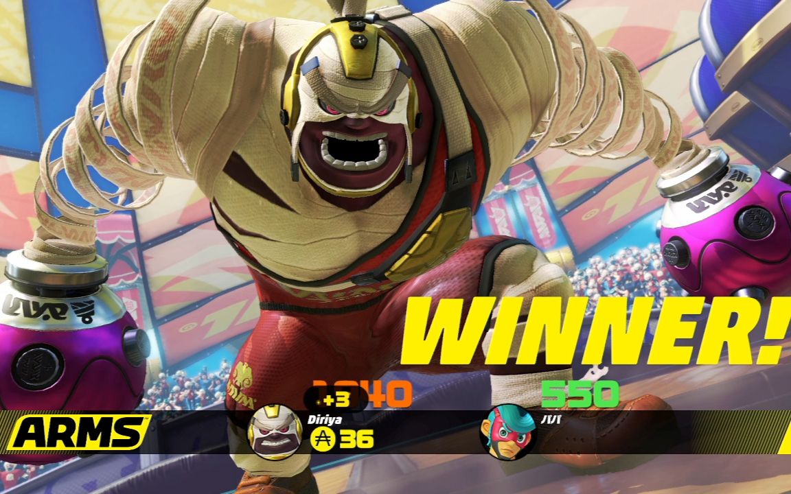 【喂狗组】《arms》神臂斗士 试揍会大师木乃伊 面面集锦