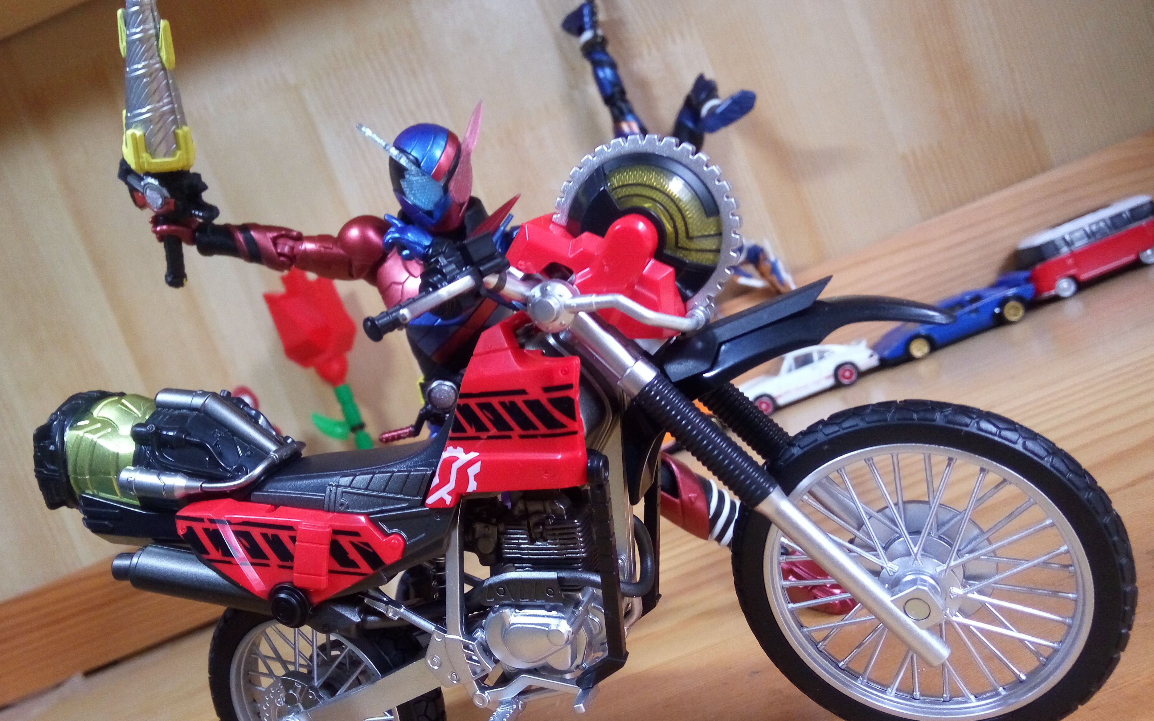 [金老师的模玩分享48]完美的出行载具 假面骑士build shf 机车 机械