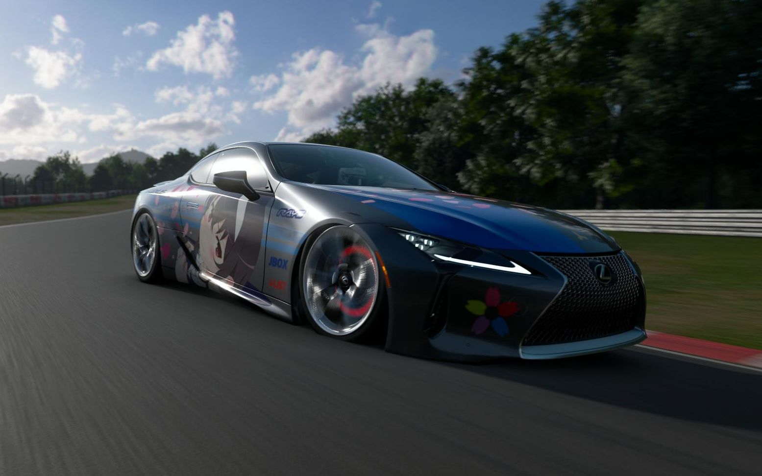 gtsport雷克萨斯lc500原厂纽北刷圈736