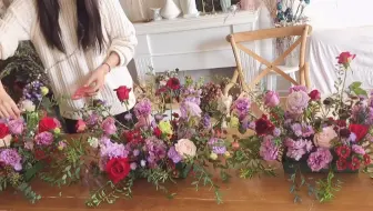 实操花艺系列 秋天的餐桌 哔哩哔哩 Bilibili