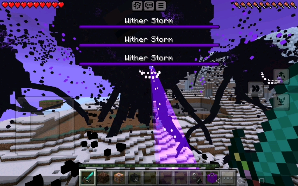 我的世界:命令方块的凋灵风暴魔改版试玩.