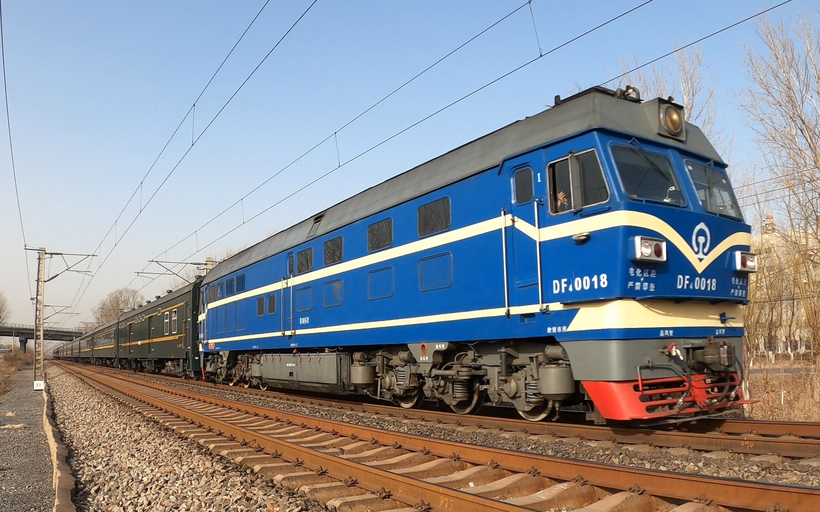 df4c-0018担当k1190次牵引任务通过京承线32km处_哔哩哔哩_bilibili