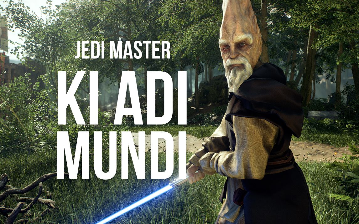 【mod】《星球大战:前线2》玉米头绝地大师 基·阿迪·芒迪_哔哩哔哩