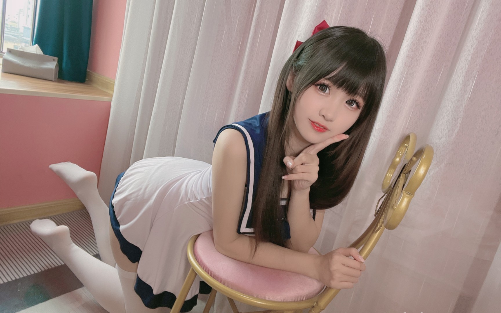 日常美拍"水手服(miko酱)"(730770`73)*7819*