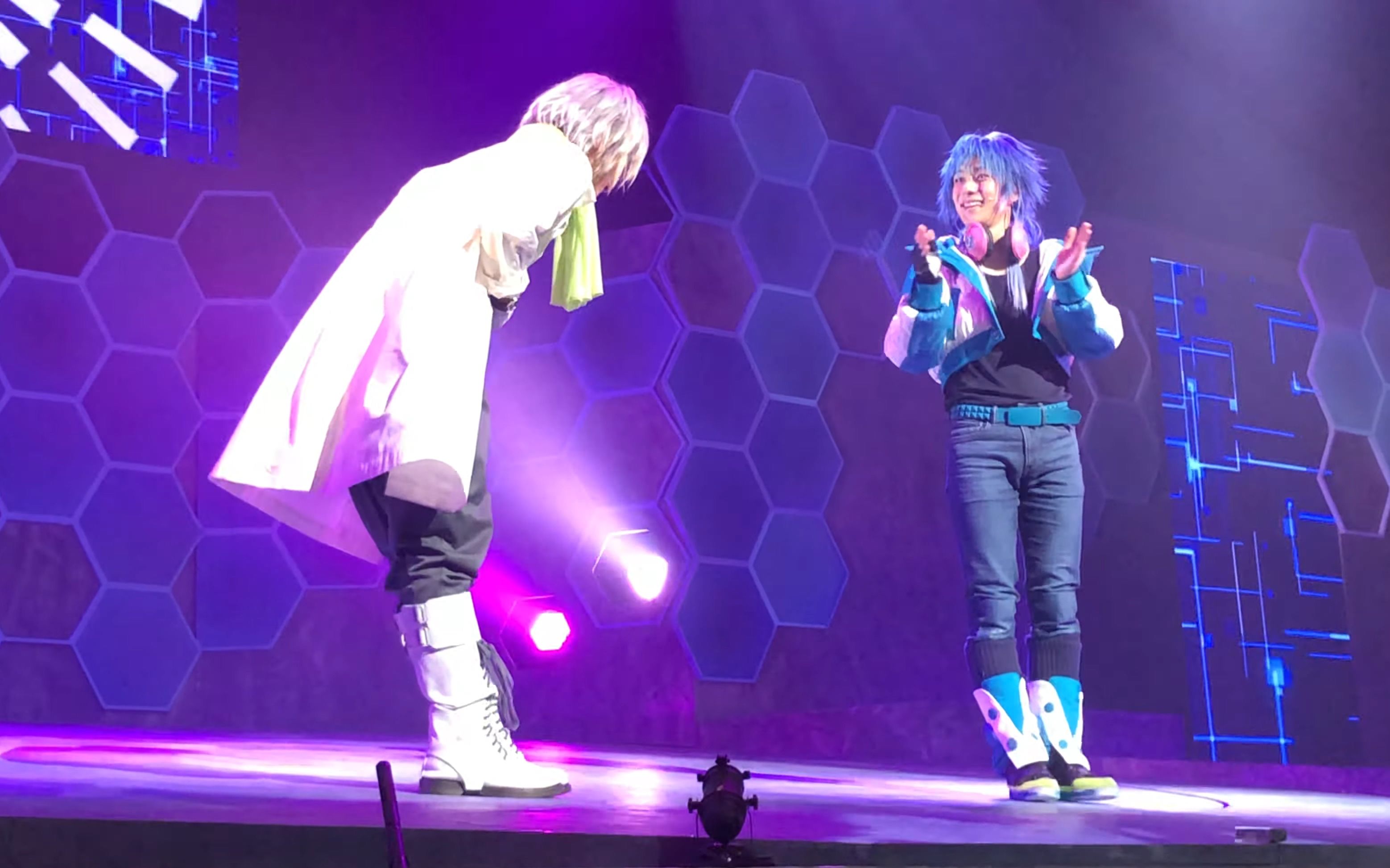 4k高清近景dmmd舞台剧clear线谢幕舞蹈部分附2p全景对比