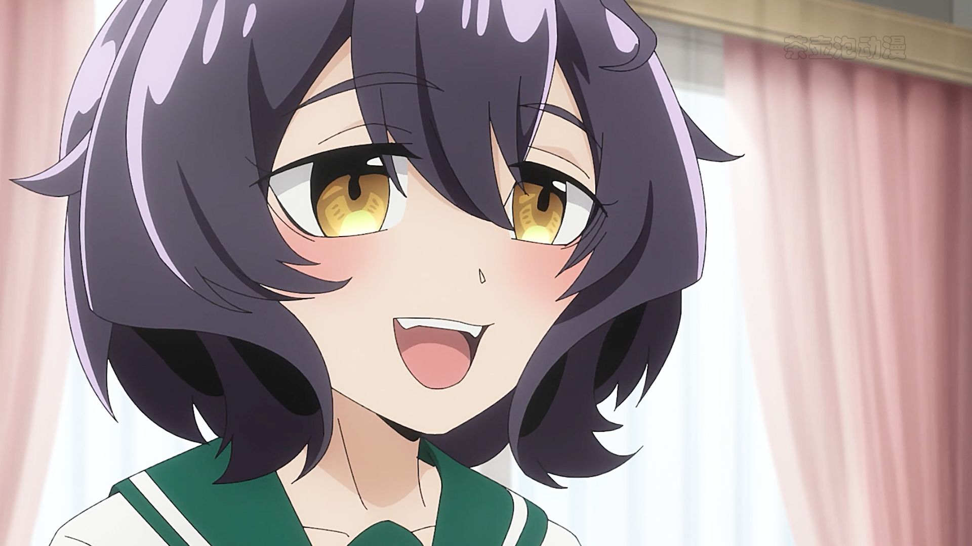 漫画:彩色碧蓝登场 女主暑假一天不找碧蓝就闲得慌 一找就是单挑成