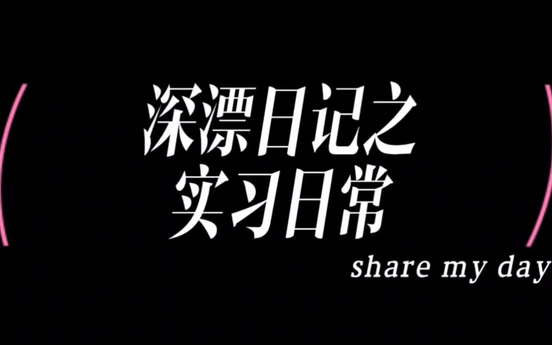 在深圳某知名法律科技公司实习的一天哔哩哔哩bilibili