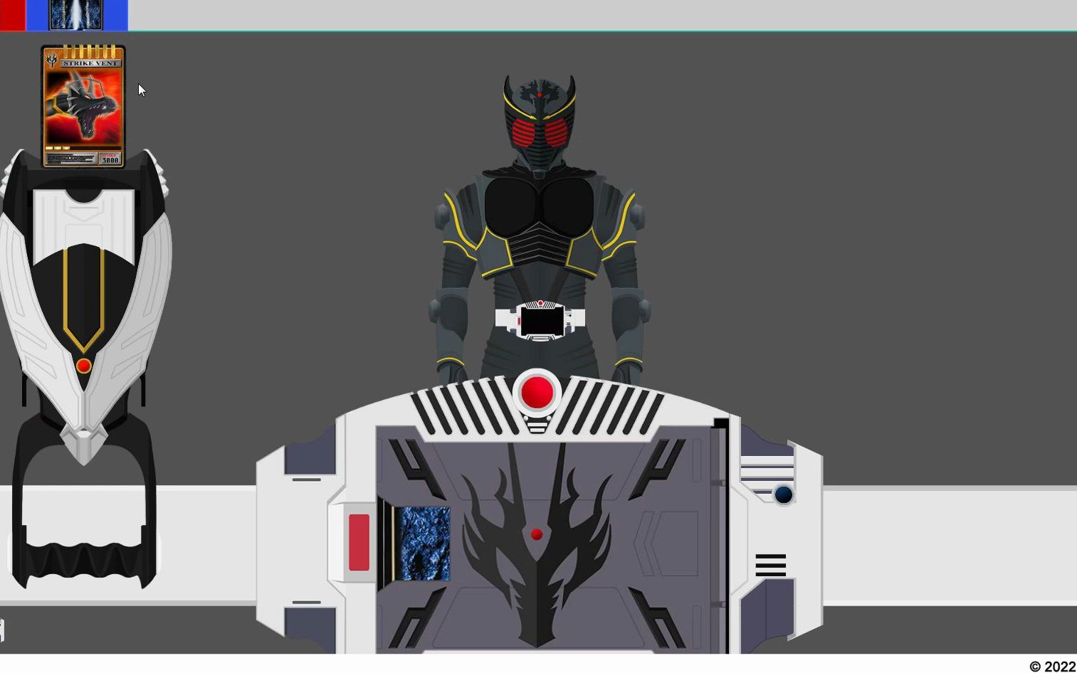 假面骑士龙骑 ryuga flash belt