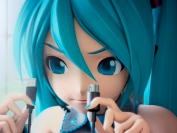 [图]初音Project Diva F开场CG UP主已经怒砸小P