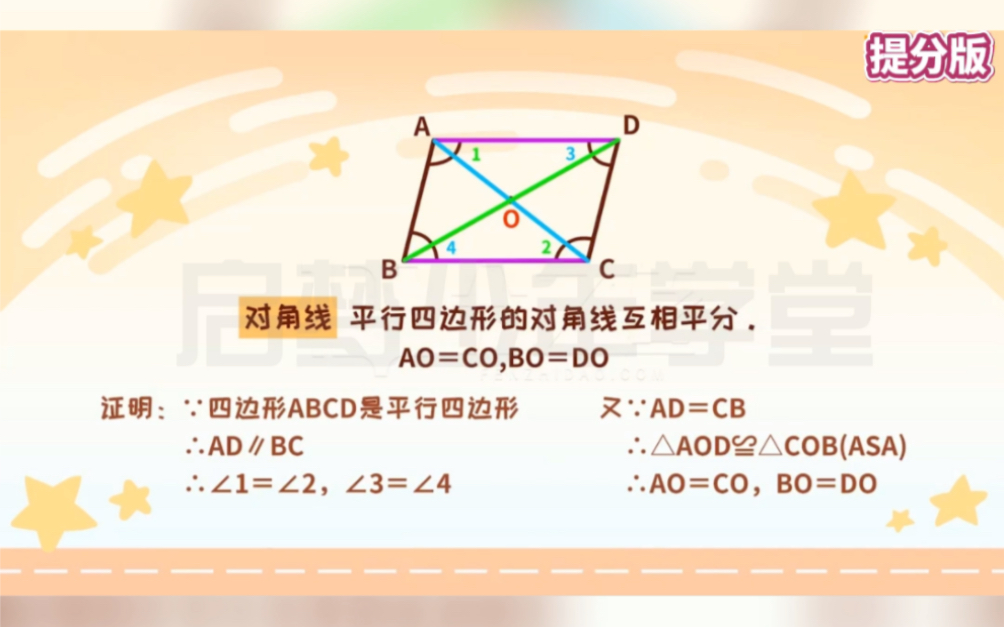 八年级下册数学《平行四边形的性质》人教版,期中复习,重难点知识讲解,解题步骤,定理证明,数学逆袭冲刺130分哔哩哔哩bilibili