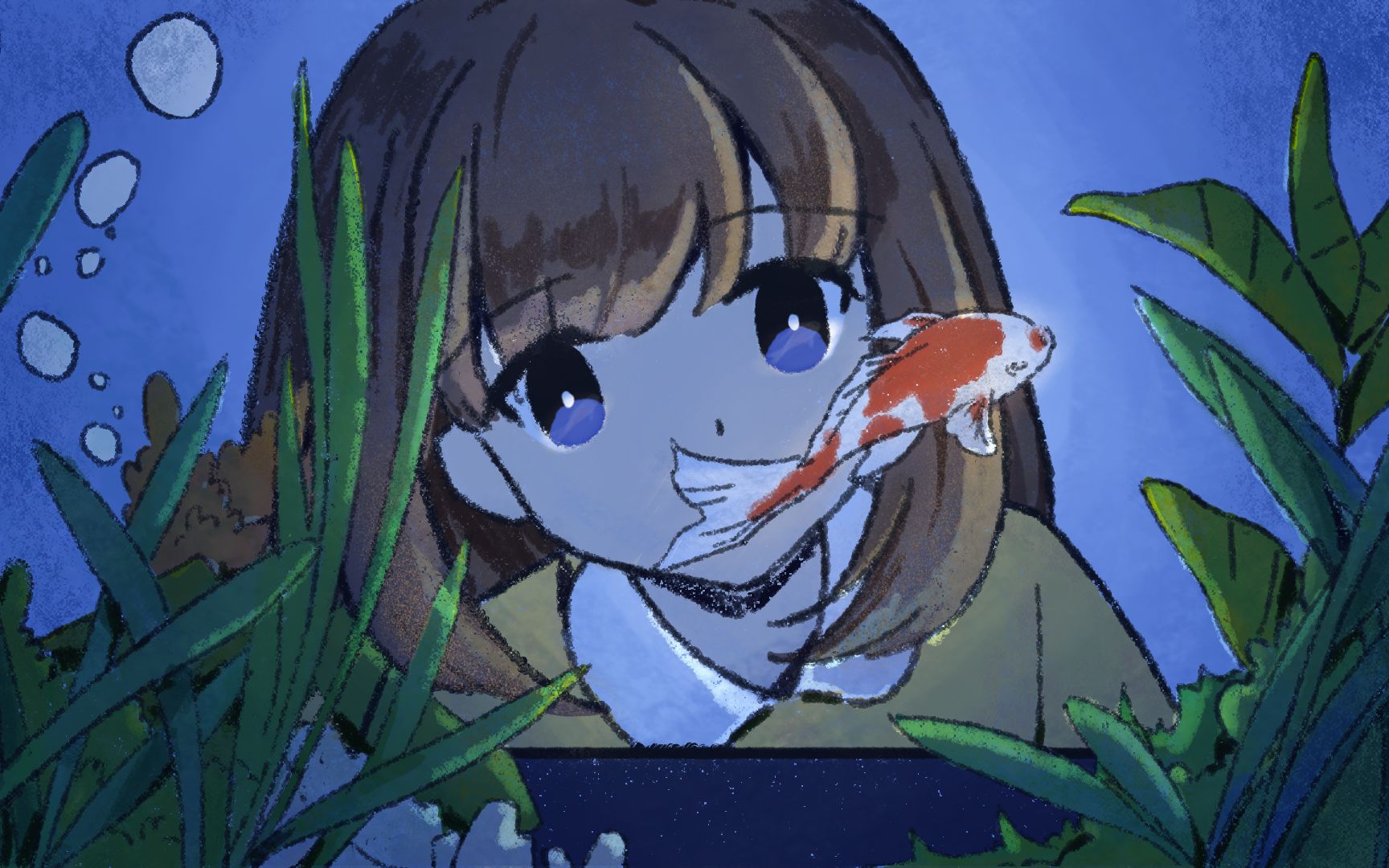 治愈向游戏开发《鱼缸里的女孩》介绍视频——献给来自星星的小孩