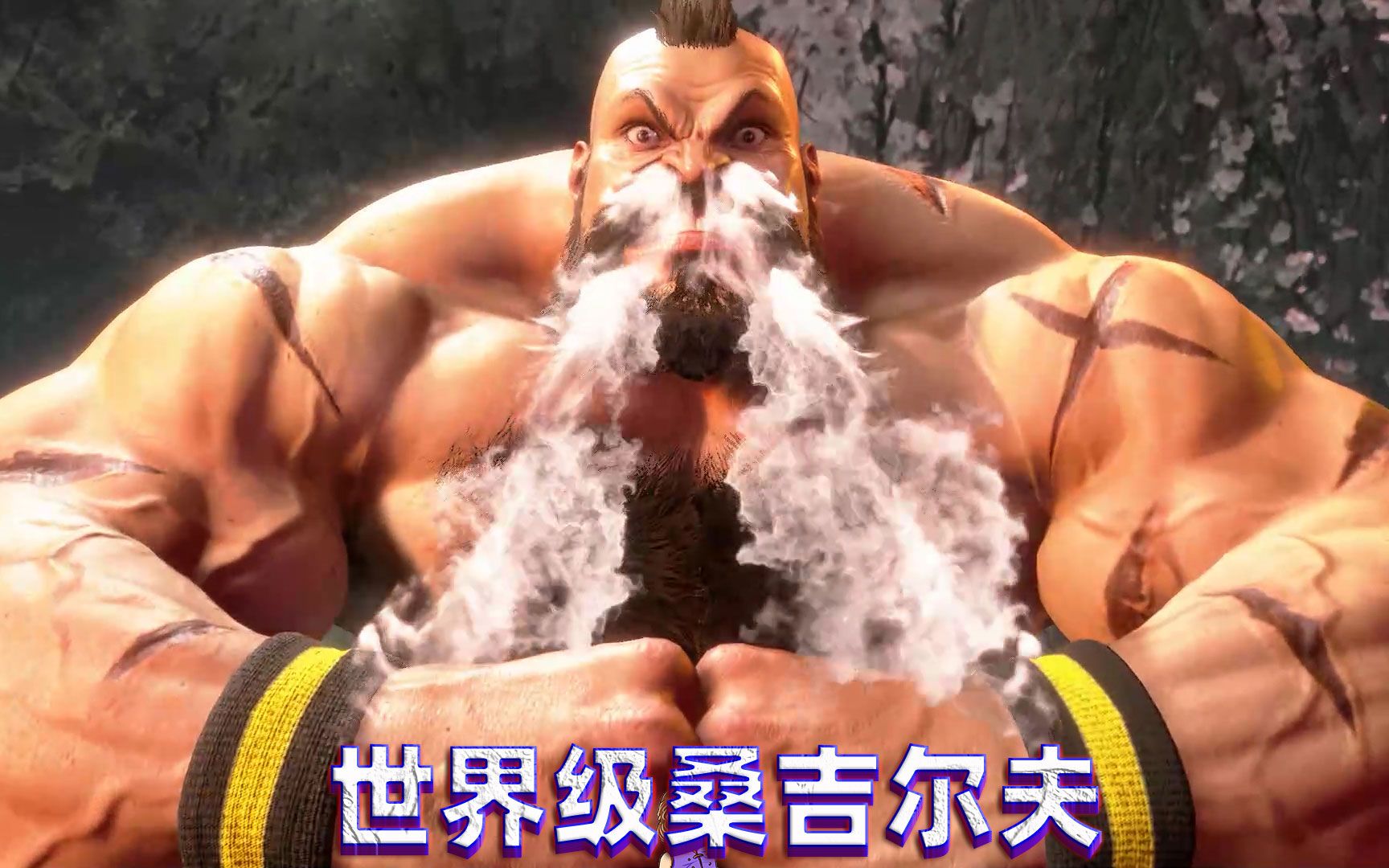 街霸6:世界级桑吉尔夫有多狠,螺旋打桩机堪称儿时经典招式-醉影游戏解说-醉影游戏解说-哔哩哔哩视频