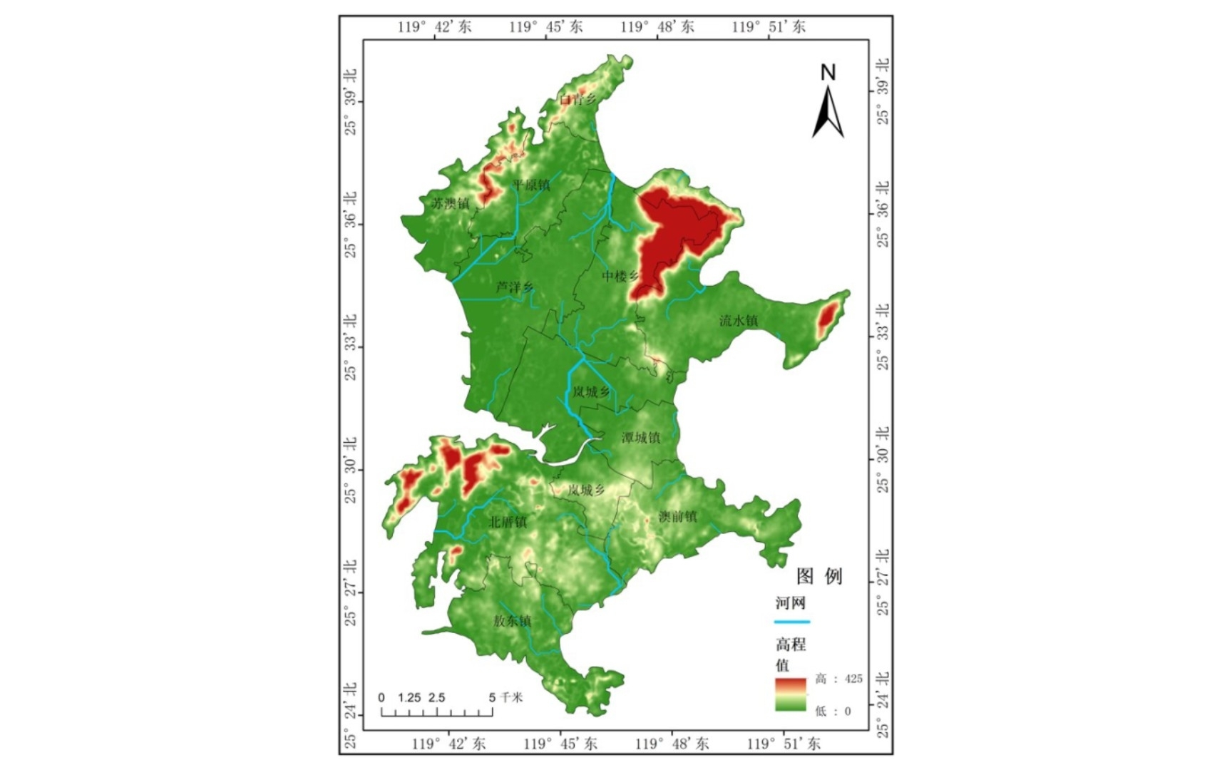 ArcGIS进行水文分析,提取流域河网与制图哔哩哔哩bilibili