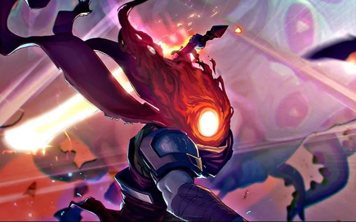 7215前方爆燃!【死亡细胞】当铁杖疯狂格挡!