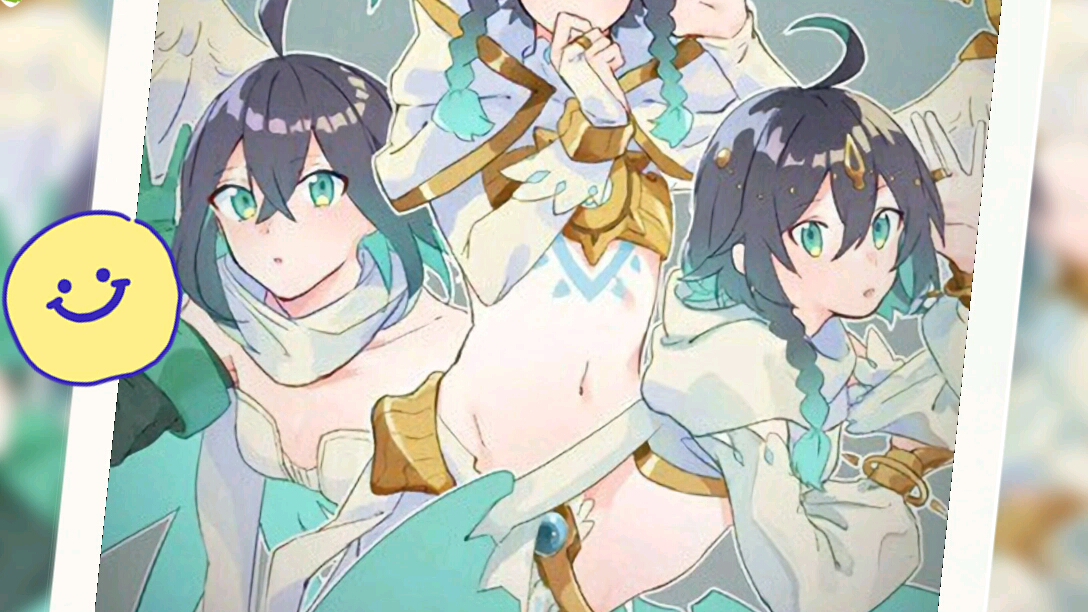 崩坏 原神温蒂温迪二创图片