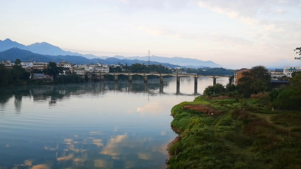 摩旅广东,梅州松口古镇,发清大桥