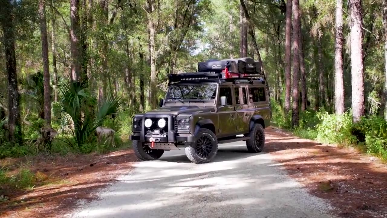 ecd automotive design定制化路虎卫士110露营车