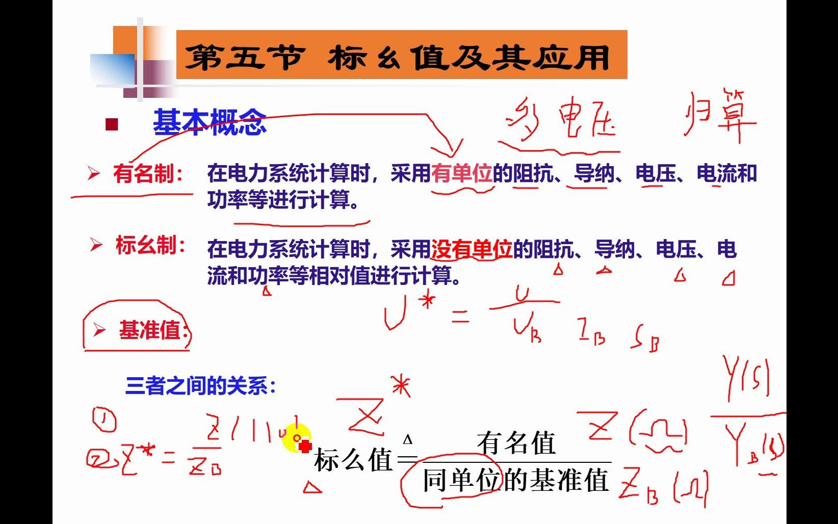 电力系统的标幺值哔哩哔哩bilibili