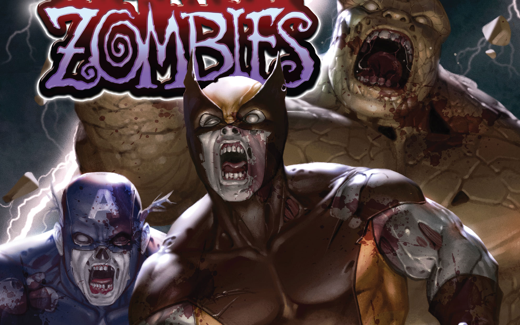 [图]漫威丧尸英雄-起源！Original Marvel Zombies